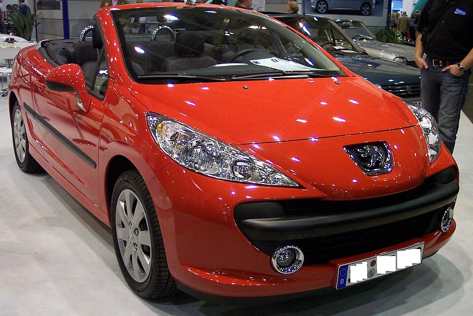 Peugeot 207CC 2007 ve Sonrası — araç fotoğrafı
