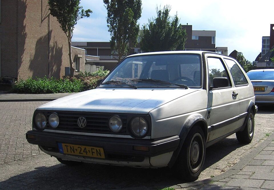 VW Golf 2 1983-1992 — araç fotoğrafı